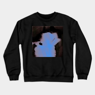 SELFISH - Glitch Art Abstract Crewneck Sweatshirt